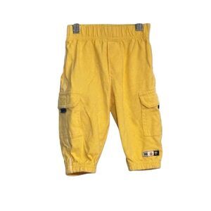 Carter's | Baby Boys Infant Yellow Joggers Athletic Pants Size 6M